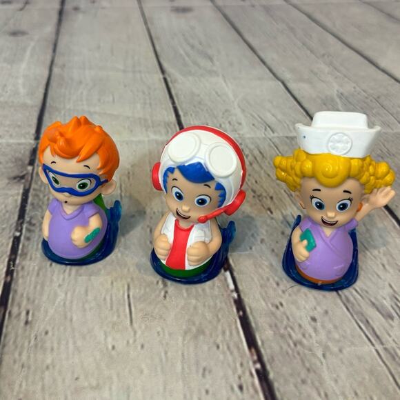 Bubble Guppies Set of 3 Roller Toys - Picture 1 of 4